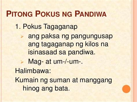 aktor pokus ng pandiwa|PANDIWA: Halimbawa ng Pandiwa, Aspekto ng .